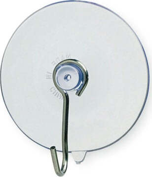 Ventose - diametro 6 cm - gancio in metallo - trasparente - Lebez - conf. 144 pezzi Casa e cucina/Hobby creativi/Cucito/Articoli di merceria/Adesivi da cucito Eurocartuccia - Pavullo, Commerciovirtuoso.it