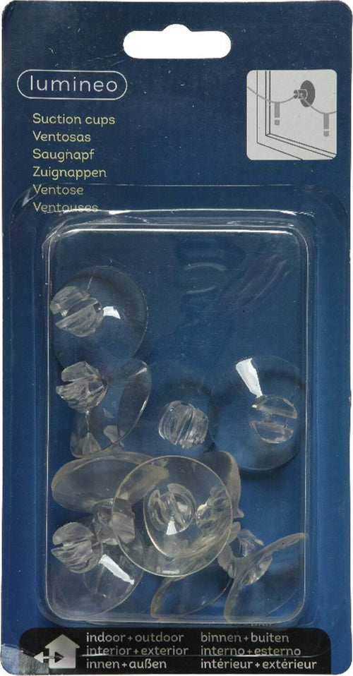 Ventose in plastica per decorazioni natalizie, uso interno ed esterno da 3.5 cm, confezione da 12 Casa e cucina/Decorazioni per interni/Addobbi e decorazioni per ricorrenze/Decorazioni natalizie/Oggettistica MagiediNatale.it - Altamura, Commerciovirtuoso.it