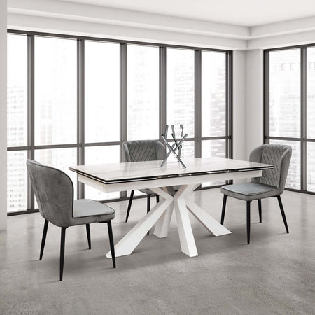 VENUS---tavolo-da-pranzo-allungabile-cm-90-x-160/200/240-x-76-Bianco-Milani-Home