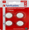 Verbatim - Blister 4 MicroPile a pastiglia CR2016 - litio - 49531 - 3V Elettronica/Pile e caricabatterie/Pile monouso Eurocartuccia - Pavullo, Commerciovirtuoso.it