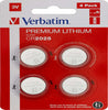 Verbatim - Blister 4 MicroPile a pastiglia CR2025 - litio - 49532 - 3V Elettronica/Pile e caricabatterie/Pile monouso Eurocartuccia - Pavullo, Commerciovirtuoso.it