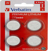Verbatim - Blister 4 MicroPile a pastiglia CR2450 - litio - 49535 - 3V Elettronica/Pile e caricabatterie/Pile monouso Eurocartuccia - Pavullo, Commerciovirtuoso.it