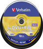 Verbatim - Scatola 10 DVD+RW - 43488 - 4 7GB Elettronica/Informatica/Accessori/Supporti vergini/BD-R Eurocartuccia - Pavullo, Commerciovirtuoso.it