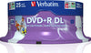 Verbatim - Scatola 25 DVD+R Dual Layer - serigrafato Spindle - 43667 - 8 5GB Elettronica/Informatica/Accessori/Supporti vergini/BD-R Eurocartuccia - Pavullo, Commerciovirtuoso.it