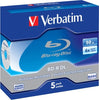 Verbatim - Scatola 5 DVD Blu Ray BD-R SL - Jewel Case - Bianco-Blu - 43748 - 50GB Elettronica/Informatica/Accessori/Supporti vergini/BD-R Eurocartuccia - Pavullo, Commerciovirtuoso.it