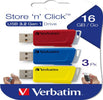 Verbatim - USB Pen Drive 3.2 Gen 1 Drive - 16 GB - rosso-giallo-blu - conf. 3 pezzi - 49306 Elettronica/Informatica/Dispositivi archiviazione dati/Dispositivi archiviazione dati esterni/PenDrive Eurocartuccia - Pavullo, Commerciovirtuoso.it
