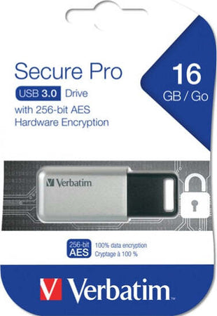 Verbatim - Usb secure data pro drive - per PC Mac - 98664 - 16GB Elettronica/Informatica/Dispositivi archiviazione dati/Dispositivi archiviazione dati esterni/PenDrive Eurocartuccia - Pavullo, Commerciovirtuoso.it