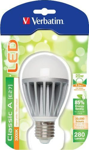 VERBATIN---LAMPADA-LED-CLASSIC-A-E27-3000K-280-LUMES-4,5W-WARM-WHITE
