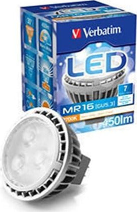 VERBATIN---LAMPADA-LED-MR-16-12V-6,5W-GU5,3-270LM-2700K-WARM-WHITE