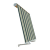 Tenda da sole a caduta cassonata per balcone e veranda con braccetti telo impermeabile