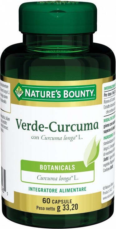 VERDE-CURCUMA-integratore-alimentare-60-capsule-Nature's-Bounty