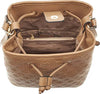 VERDE-FASHION-|-Borsa-a-secchiello-con-logo-intarsiato