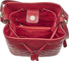 VERDE-FASHION-|-Borsa-a-secchiello-con-logo-intarsiato