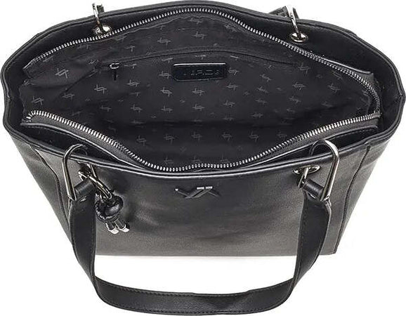VERDE-FASHION-|-Borsa-a-spalla-con-anelli-e-zip