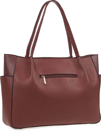 VERDE-FASHION-|-Borsa-a-spalla-con-tasche-con-logo