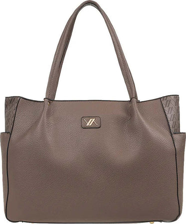 VERDE-FASHION-|-Borsa-a-spalla-con-tasche-con-logo