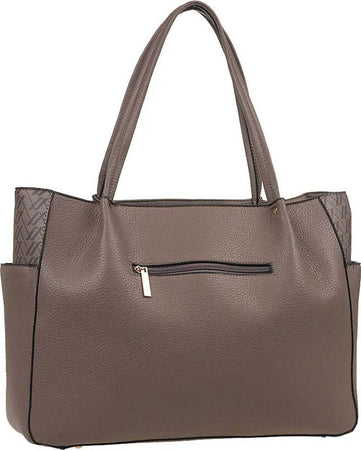VERDE-FASHION-|-Borsa-a-spalla-con-tasche-con-logo