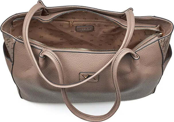 VERDE-FASHION-|-Borsa-a-spalla-con-tasche-con-logo