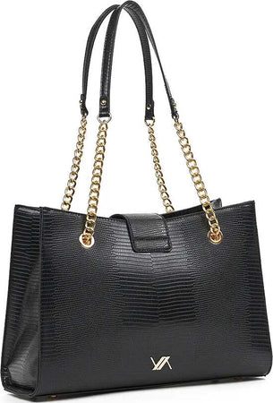 VERDE-FASHION-|-Borsa-a-spalla-effetto-coccodrillo