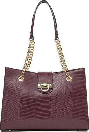 VERDE-FASHION-|-Borsa-a-spalla-effetto-coccodrillo