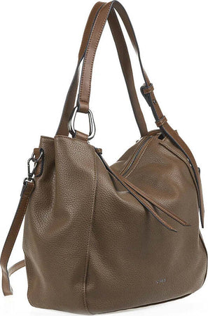 VERDE-FASHION-|-Borsa-a-spalla-morbida-chiusura-zip