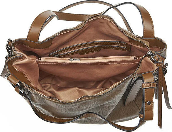 VERDE-FASHION-|-Borsa-a-spalla-morbida-chiusura-zip