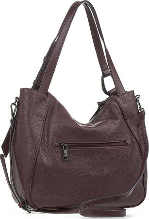 VERDE-FASHION-|-Borsa-a-spalla-morbida-chiusura-zip