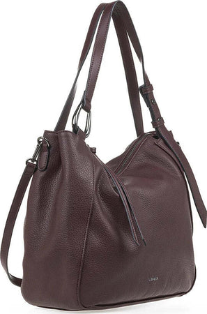 VERDE-FASHION-|-Borsa-a-spalla-morbida-chiusura-zip