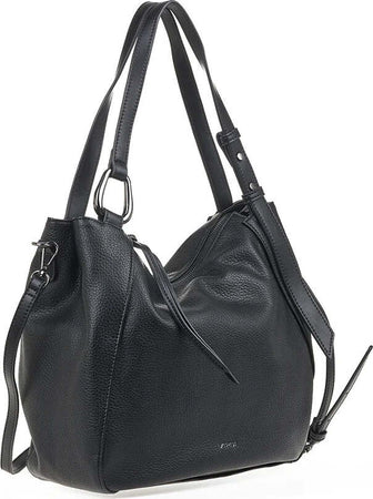 VERDE-FASHION-|-Borsa-a-spalla-morbida-chiusura-zip