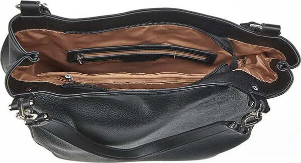 VERDE-FASHION-|-Borsa-a-spalla-morbida-chiusura-zip