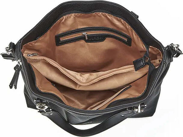 VERDE-FASHION-|-Borsa-a-spalla-morbida-rettangolare-con-zip