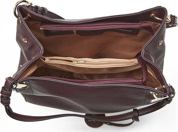 VERDE-FASHION-|-Borsa-a-spalla-morbida-tre-scomparti
