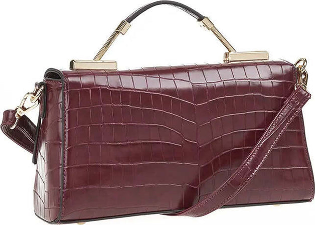 VERDE-FASHION-|-Borsa-a-tracolla-in-ecopelle-pitonata