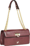 VERDE-FASHION-|-Borsa-baguette-effetto-coccodrillo
