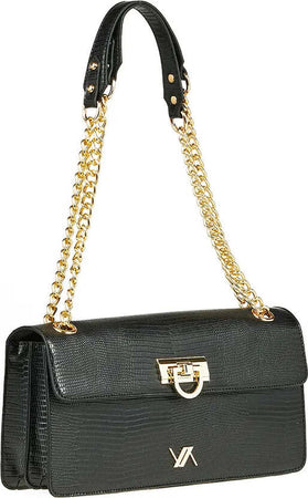 VERDE-FASHION-|-Borsa-baguette-effetto-coccodrillo