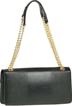VERDE-FASHION-|-Borsa-baguette-effetto-coccodrillo