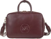 VERDE-FASHION-|-Borsa-bauletto-con-logo-a-rilievo