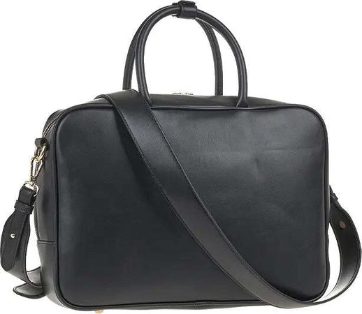 VERDE-FASHION-|-Borsa-bauletto-con-logo-a-rilievo