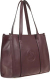 VERDE-FASHION-|-Borsa-shopper-con-logo-a-rilievo