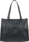 VERDE-FASHION-|-Borsa-shopper-con-logo-a-rilievo