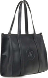 VERDE-FASHION-|-Borsa-shopper-con-logo-a-rilievo