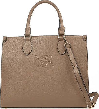 VERDE-FASHION-|-Borsa-tote-con-logo-ricamato