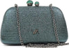 Verde Fashion | Clutch Gioiello Da Donna Borsa a Mano Con Tracolla in Catena Moda/Donna/Borse/Pochette e Clutch You Store - Messina, Commerciovirtuoso.it