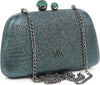 Verde Fashion | Clutch Gioiello Da Donna Borsa a Mano Con Tracolla in Catena Moda/Donna/Borse/Pochette e Clutch You Store - Messina, Commerciovirtuoso.it