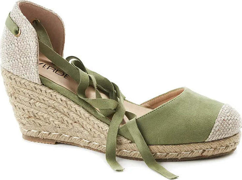 Verde Fashion Espadrillas Donna Casual Con Zeppa In Corda E Lacci Moda/Donna/Scarpe/Sandali e ciabatte/Sandali moda You Store - Messina, Commerciovirtuoso.it