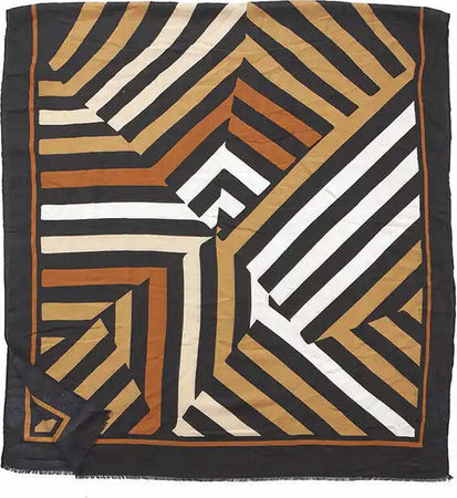 VERDE-FASHION-|-Foulard-fantasia-geometrica