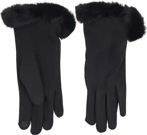 VERDE-FASHION-|-Guanti-con-polsini-in-pelliccia