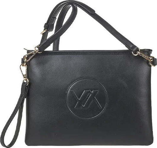 VERDE-FASHION-|-Pochette-a-busta-con-logo-a-rilievo