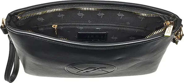 VERDE-FASHION-|-Pochette-a-busta-con-logo-a-rilievo