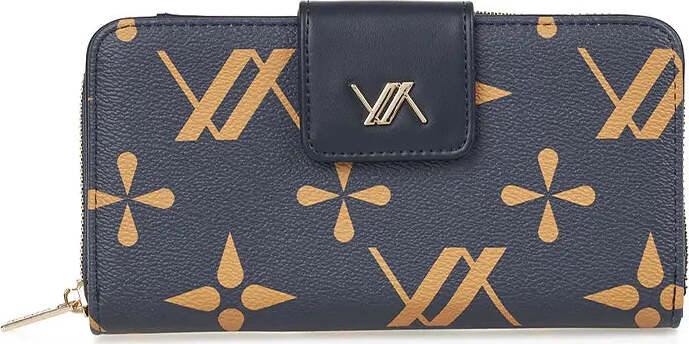 VERDE-FASHION-|-Portafoglio-logo-con-bottone-e-zip